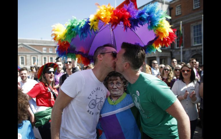 La aprobación del referendum sobre matrimonio homosexual en Irlanda reanimó las propuestas alemanas para el gobierno de Merkel. AP / P. Morrison