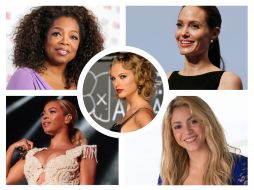 Ellas son algunas de las celebridades que se encuentran dentro del ránking. ESPECIAL /