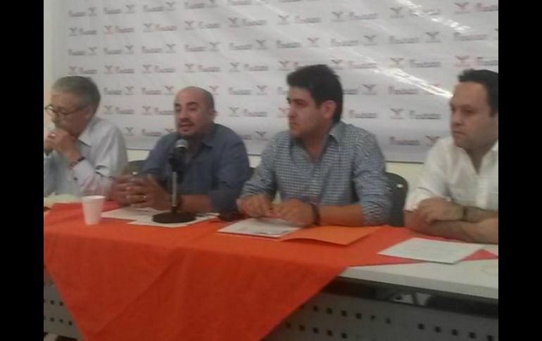 En rueda de prensa aclaran que la campaña de Alfaro ha estado financiada en un 98 por ciento por el partido. TWITTER / @MovCiudadanoJal