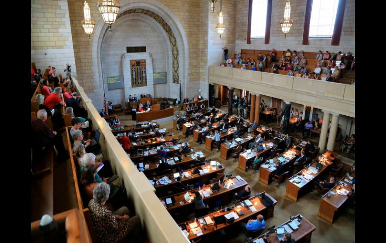 Éste es el segundo revés para el gobernador de Nebraska en dos días; el miércoles, aprobarorn la abolición de la pena de muerte. AP / ARCHIVO