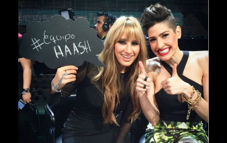 El conflicto sucede durante el programa 'Me pongo de pie'. INSTAGRAM / haashoficial