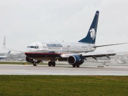 Aeroméxico. Tampoco atendió el mercado latinoamericano. BLOOMBERG  /