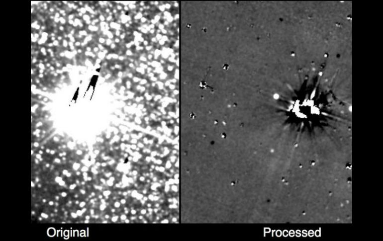 Las imágenes de 'New Horizons'  mejorarán de manera considerable en las próximas semanas, a medida que la nave se acerque al planeta. ESPECIAL / nasa.gov