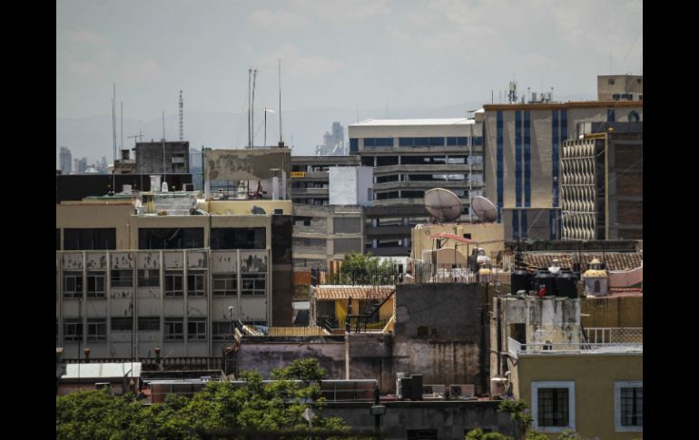 Actualmente, el primer cuadro de Guadalajara se encuentra en malas condiciones debido al abandono de varias propiedades. EL INFORMADOR / ARCHIVO