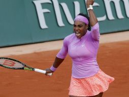 Ésta es la novela vez que Williams llega a la cuarta ronda del Grand Slam de arcilla. AP / C. Ena