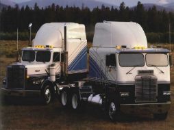 La droga era transportada por un camión marca Freightliner (como los mostrados en la imagen), que remolcaba una 'madrina'. TWITTER / @freightliner