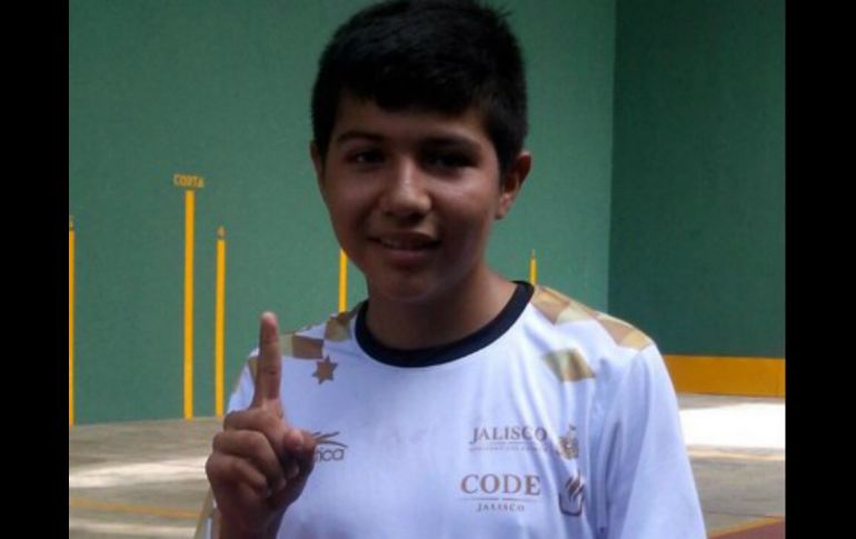 Jesús Hernández obtiene la primera presea de oro en la categoría Infantil C. TWITTER / @CODEJALISCO