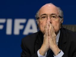 Joseph Blatter fue reelecto enmedio del escándalo en la Federación. AFP / ARCHIVO