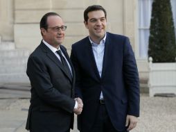 La conversación de Tsipras y Hollande se describio como constructiva, pero no se proporcionaron detalles. AP / ARCHIVO