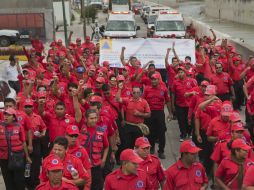 El paro será indefinido ya que los trabajadores advierten que si no hay solución no regresarán a sus labores. SUN / C. Rogel