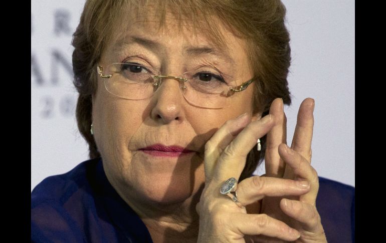 Michelle Bachelet tiene un rechazo del 66% a su gestión. AP / ARCHIVO