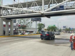 En la pavimentación de López Mateos, las obras han durado más de cinco meses en su ejecución y han acumulado una serie de atrasos. ESPECIAL / Zapopan