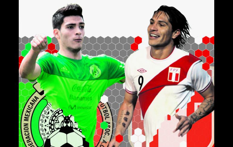 Raúl Jiménez tendrá su primera oportunidad de jugar como titular en este proceso; enfrente, Paolo Guerrero sustituirá a Pizarro. EL INFORMADOR / J. López