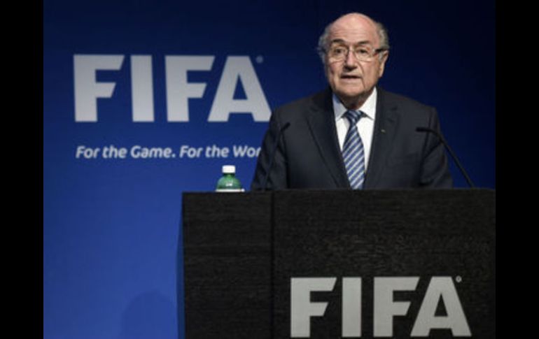 'Libération' calificó a Joseph Blatter como un 'padrino' de una supuesta 'FIFA Nostra'. AP /  E. Leanza/Keystone