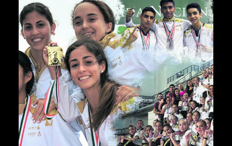 La delegación jalisciense ya superó la marca de medallas doradas. EL INFORMADOR /