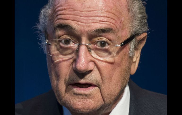 Joseph Blatter. Según FIFA, las maniobras económicas 'son normales'. AP / E. LEANZA