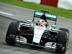 Hamilton se posiciona en primer lugar en la tabla de tiempos con 1:16.212 min. AFP / J. Samad