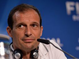 Massimiliano Allegri lamenta que Giorgio Chiellini se pierda la final AFP / Especial