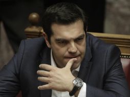 Tsipras se presentó en el Parlamento de su país para explicar el estado de las negociaciones con los acreedores. EL INFORMADOR / Y. Kolesidis