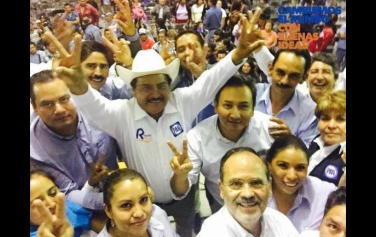 Rosendo Cruz Rufino es candidato a diputado federal por el distrito V. TWITTER / @PANHGO