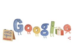 Este día de elecciones en México, Google hace un llamado al voto con su ''doodle''. ESPECIAL / google.com.mx