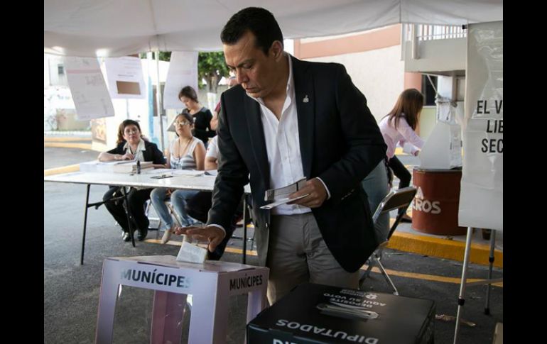 López Lara invitó a los jaliscienses a ejercer derecho a votar. ESPECIAL / Comunicación Social Gobierno de Jalisco