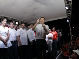 Lemus atribuye esta victoria a que su compromiso fue siempre, 'no con los partidos políticos, sino con los ciudadanos'. EL INFORMADOR / R.TAMAYO