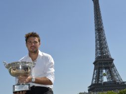 Wawrinka ganó Roland Garros y sorprendió al mundo. AFP / M. Medina