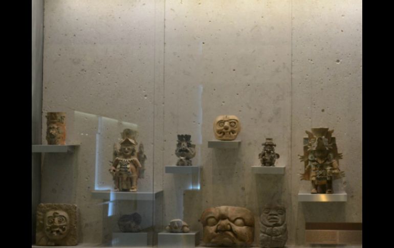 Colección de máscaras y figuras antropomorfas en el Gran Museo del Mundo Maya en Yucatán. NTX / ARCHIVO