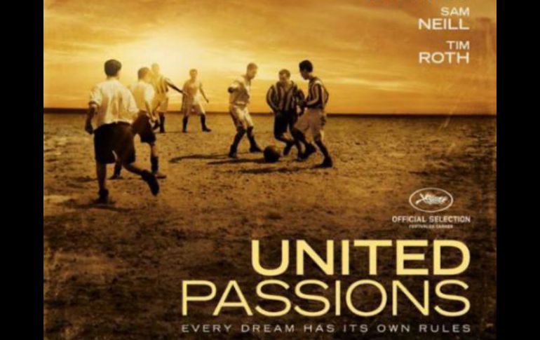 'United Passions' no se estrenó con expectativas de atraer grandes muchedumbres. TWITTER / @_UnitedPassions