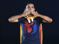 Xavi Hernández es una estrella más que se va a la liga catarí. AFP / ARCHIVO