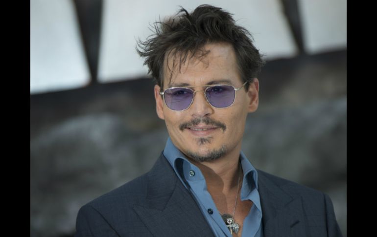 John Christopher Depp II se tiñó el cabello de rubio para la película 'Black Mass'. AP / ARCHIVO