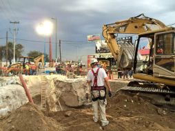 Este lunes se registró un derrumbe en las obras de la ampliación de la Línea 1 que dejó a un trabajador muerto. TWITTER / @UMPCyBZ