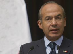 El ex presidente Felipe Calderón menciona algunos fallos en la dirigencia del Partido Acción Nacional, quien lo llevó a la presidencia. AFP / ARCHIVO