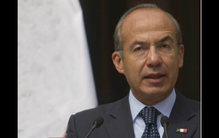 El ex presidente Felipe Calderón menciona algunos fallos en la dirigencia del Partido Acción Nacional, quien lo llevó a la presidencia. AFP / ARCHIVO