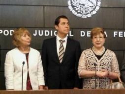 El consejero Pérez (c) indicó que todos deben estar capacitados para el más ambicioso proyecto de justicia penal de los últimos años. TWITTER / @CJF_Mx