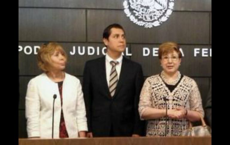 El consejero Pérez (c) indicó que todos deben estar capacitados para el más ambicioso proyecto de justicia penal de los últimos años. TWITTER / @CJF_Mx