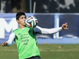 El delantero Alan Pulido está a la espera de que el TAS resuelva si es jugador libre o tiene contrato con Tigres. MEXSPORT / J. Martínez