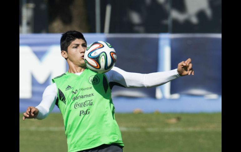 El delantero Alan Pulido está a la espera de que el TAS resuelva si es jugador libre o tiene contrato con Tigres. MEXSPORT / J. Martínez