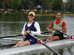 Fabiola Núñez competirá en bote con par de remos cortos con Kinich Medina. EFE /