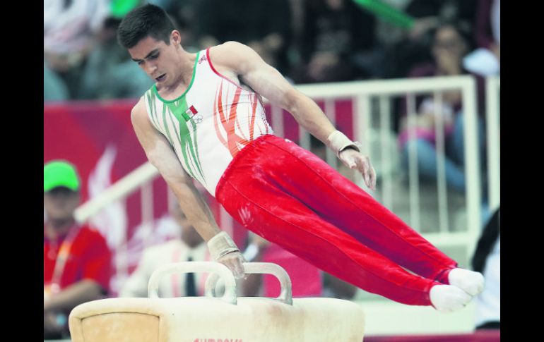 Daniel Corral encabeza el equipo varonil mexicano que compertirá en los Juegos Panamericanos. MEXSPORT /