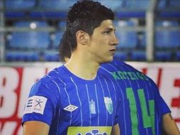 El 9 de marzo de 2015, Pulido debutó en la Super Liga de Grecia con el Levadiakos. INSTAGRAM / alan_pulido17