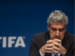 La FIFA anunció la decisión de despedir al director de Comunicaciones y Relaciones Públicas de la FIFA, Walter de Gregorio. EFE / E. Leanza