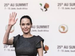 Jolie es cofundadora de la Iniciativa para la Prevención de Violencia Sexual. AFP / G. Guercia