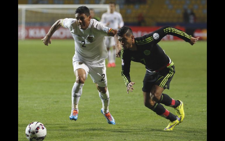 El cuadro azteca tuvo mejores oportunidades en el segundo tiempo, pero con poca suerte frente al marco rival. AP / S. Izquierdo