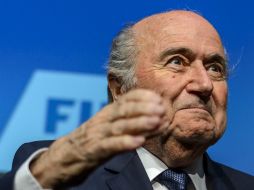 Blatter, de 79 años, fue reelegido a finales de mayo en Zurich para un quinto mandato. AFP / ARCHIVO