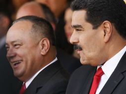 Diosdado Cabello (izquierda), presidente de la Asamblea Nacional, mantuvo un encuentro con con Thomas Shannon. AP / ARCHIVO