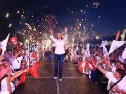 Claudia Pavlovich tuvo una diferencia de 71 mil 199 votos con su más cercano contrincante. FACEBOOK / ClaudiaPavlovich