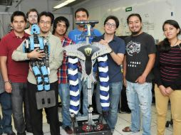 El robot creado hace cinco años se prepara para competir en China del 17 al 23 de julio. ESPECIAL / dgcs.unam.mx