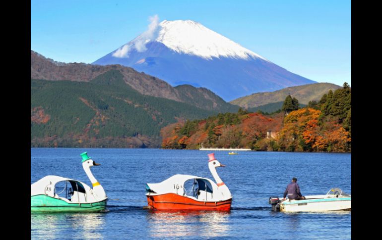 Hace unas semanas el volcán Monte Hakone hizo erupción. AFP / ARCHIVO